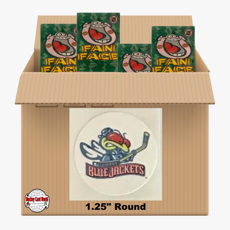 Columbus Blue Jackets 980 pack case - 4 Logos pack - 3920 Stickers