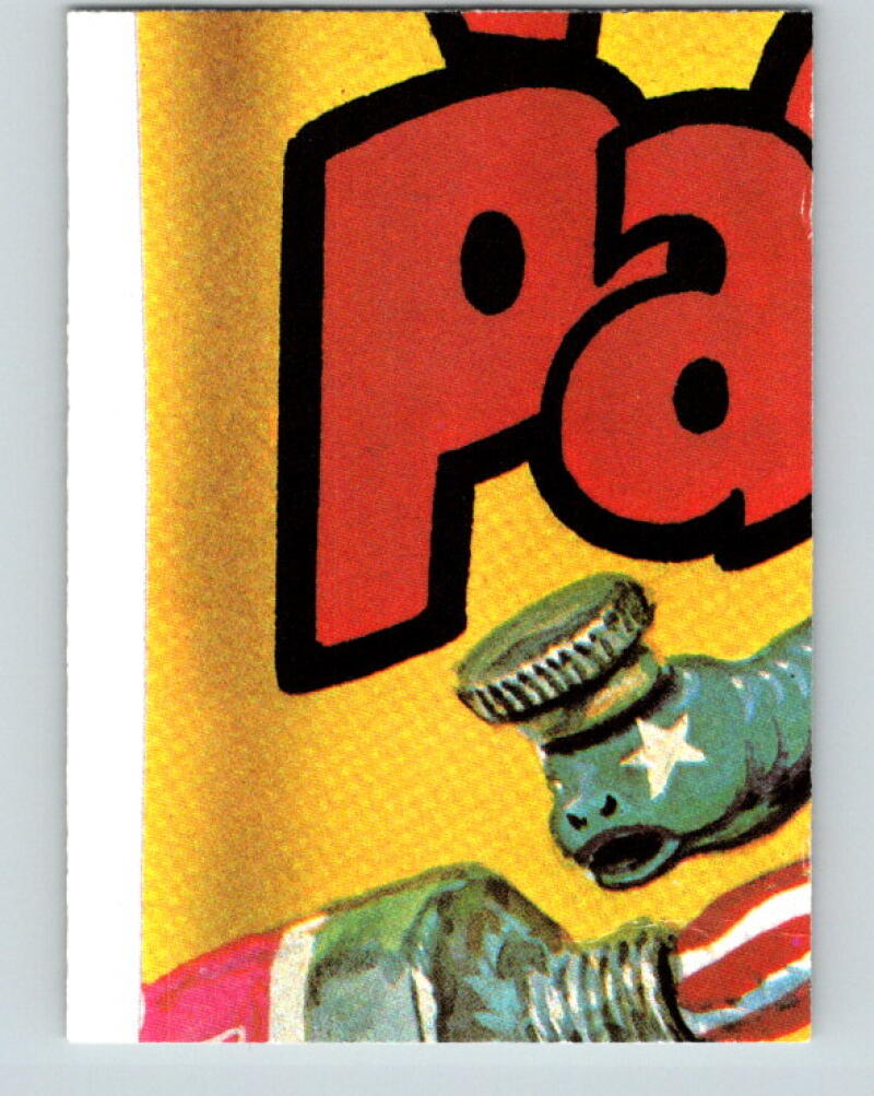 1989 Wacky Packages - #15 Smoochers Sticky Jam Longer Kisses V10007