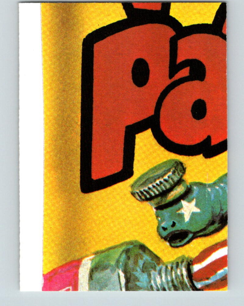 1989 Wacky Packages - #15 Smoochers Sticky Jam Longer Kisses V10008