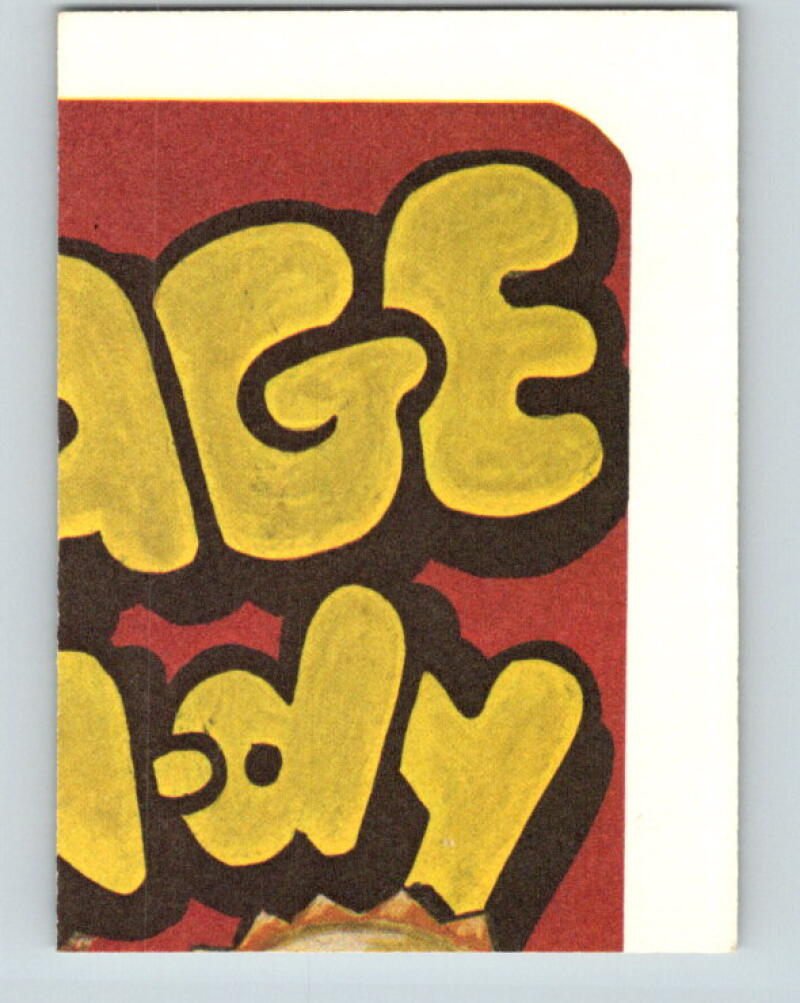 1980 Wacky Packages - #207 Bleeds The Biting Flavor V10029