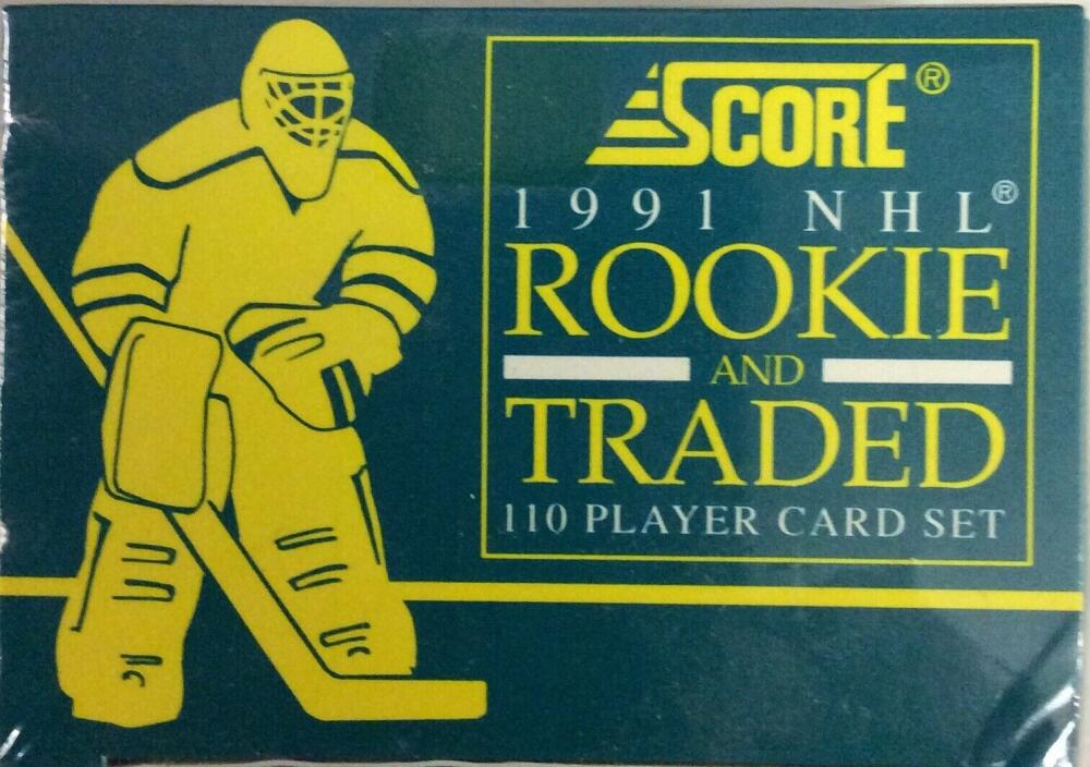 1991-92 Score Rookie Traded NHL Hockey Sealed Factory Set - 110 Player Cards