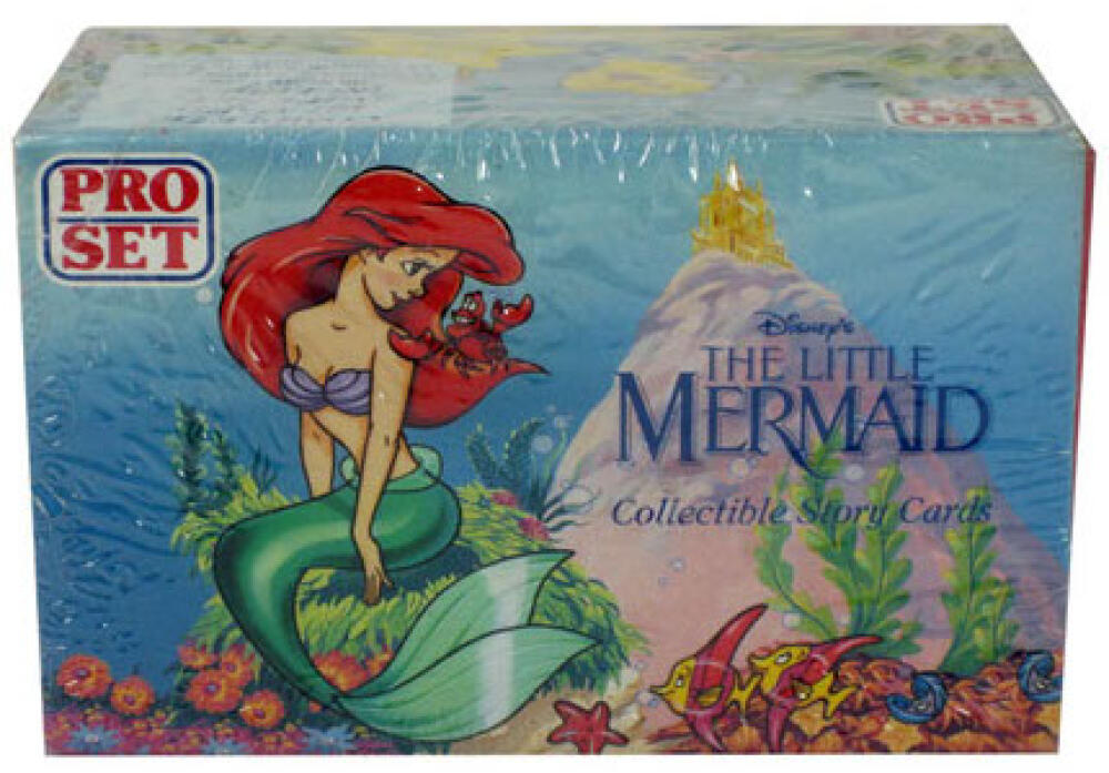 1991 Pro Set The Little Mermaid Collectors Hobby Sealed Set - 127 Cards