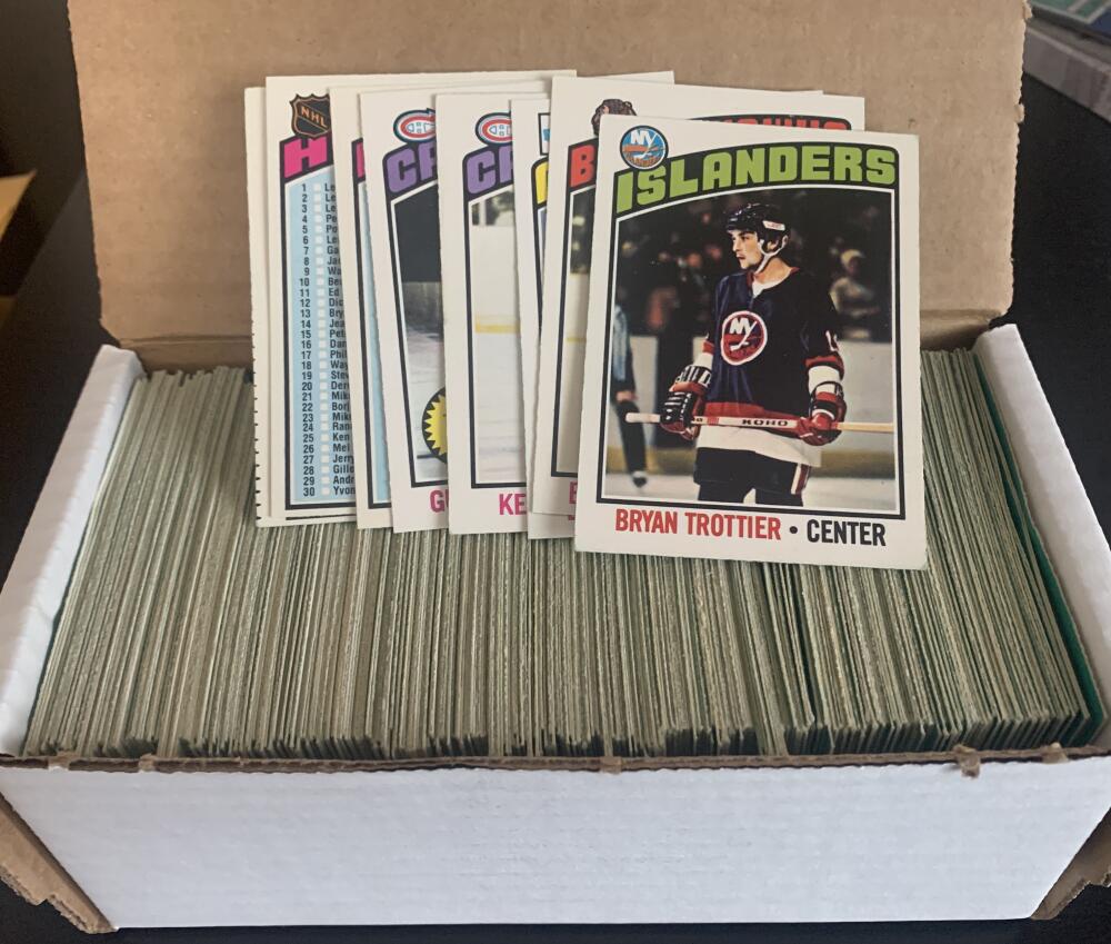 1976-77 O-Pee-Chee NHL Hockey Complete Set 1-396 NM-MINT *0182