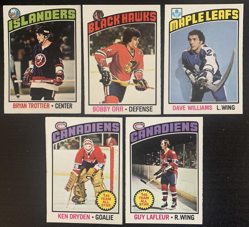 1976-77 O-Pee-Chee NHL Hockey Complete Set 1-396 NM-MINT *0182