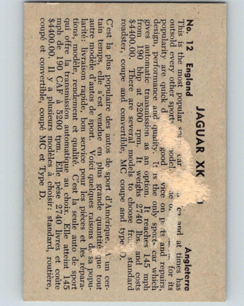 1956 Quaker Sports Cars - #12 Jaguar XX 120 V10080