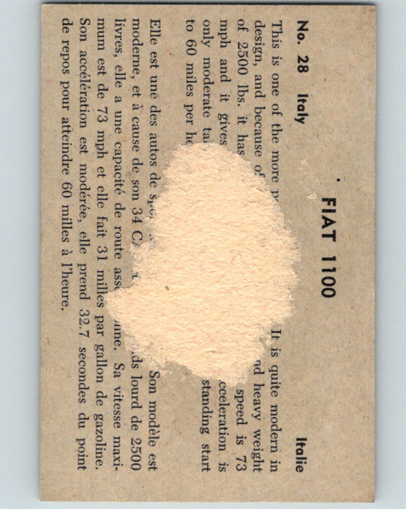 1956 Quaker Sports Cars - #28 Fiat 1100 V10103