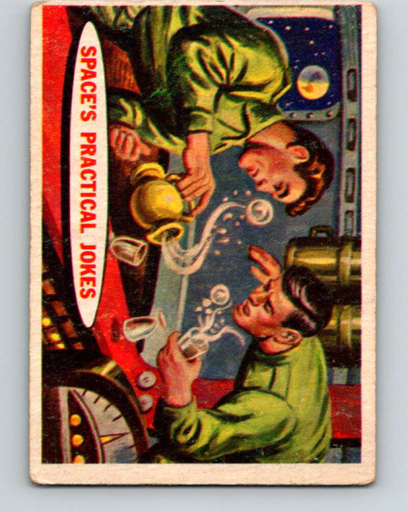 1957 Topps Space Cards #22 Space's Pratical Jokes V10117