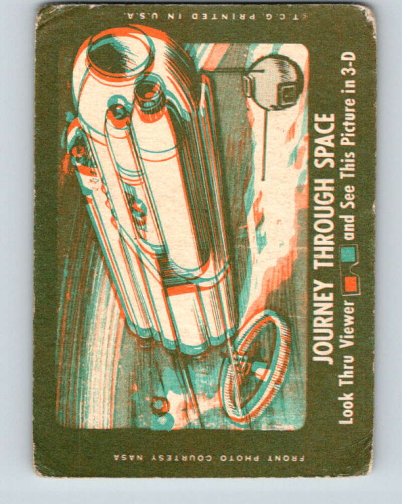1963 Topps Astronauts #11 The First U.S. Astronaut V10129