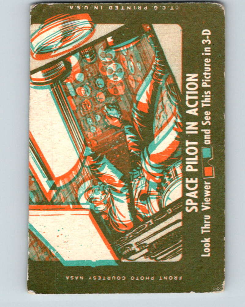 1963 Topps Astronauts #30 Grissom In Space V10144