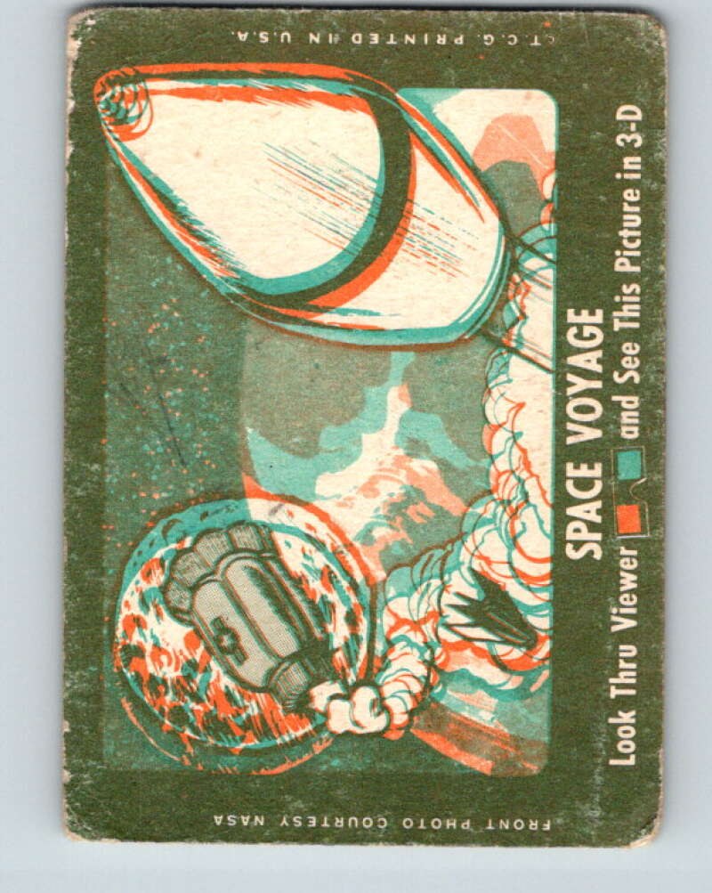 1963 Topps Astronauts #40 Inside The Test Chamber V10147