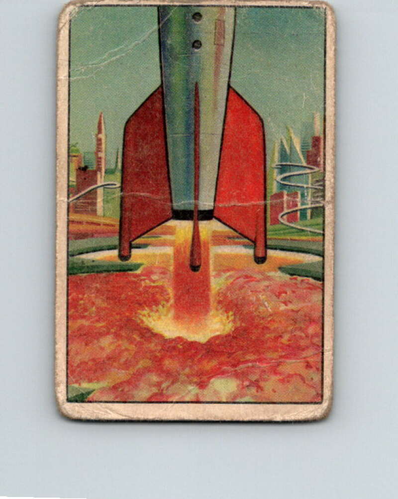 1951 Bowman Jets Rockets Spacemen #5 Blastoff V10154