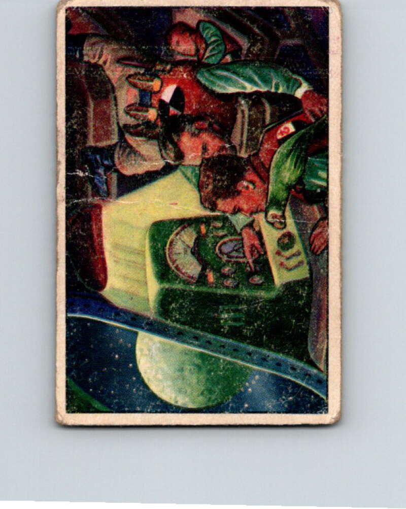 1951 Bowman Jets Rockets Spacemen #7 Free of Gravity V10155