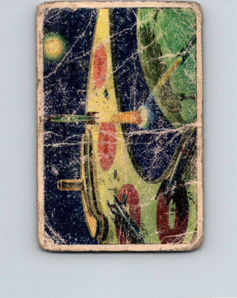 1951 Bowman Jets Rockets Spacemen #10 Space Station V10158