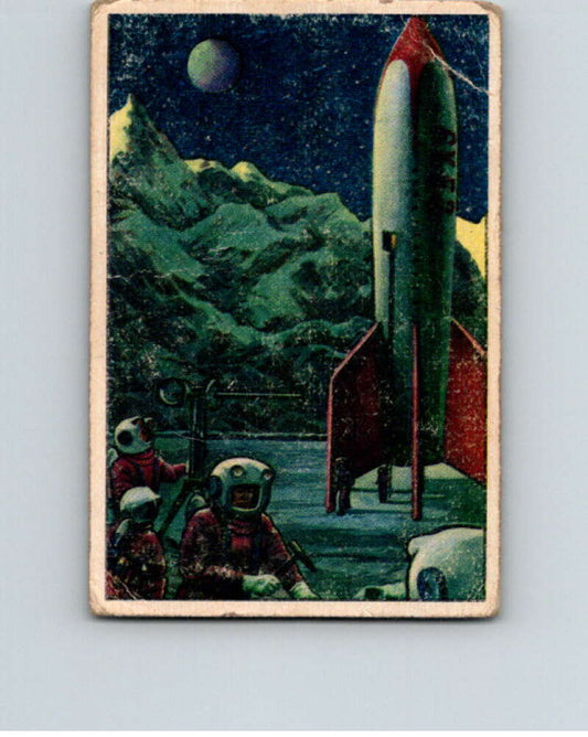 1951 Bowman Jets Rockets Spacemen #15 On the Moon  V10164