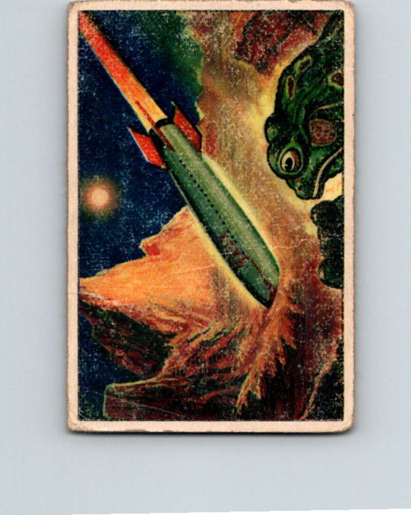 1951 Bowman Jets Rockets Spacemen #20 Crash-Landing V10170