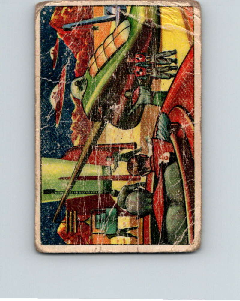 1951 Bowman Jets Rockets Spacemen #23 Rocket Repair V10172