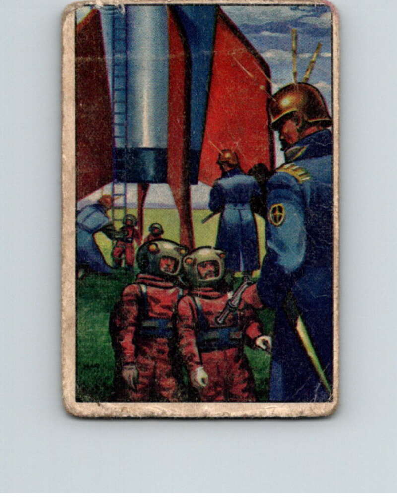 1951 Bowman Jets Rockets Spacemen #27 Detained by Martians V10176