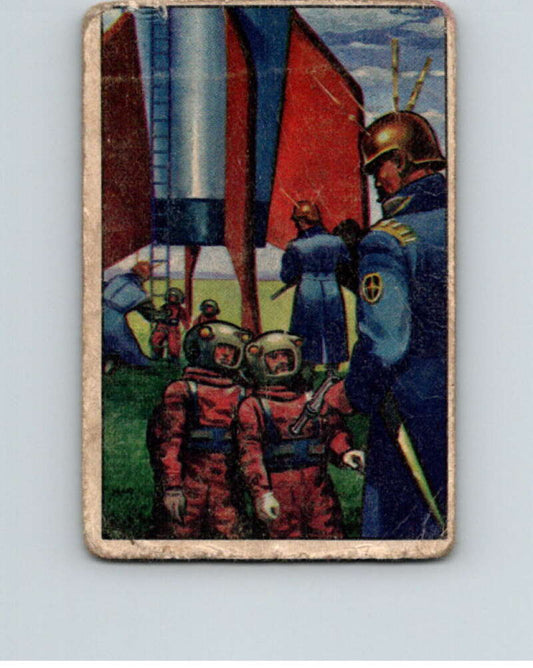 1951 Bowman Jets Rockets Spacemen #27 Detained by Martians  V10176