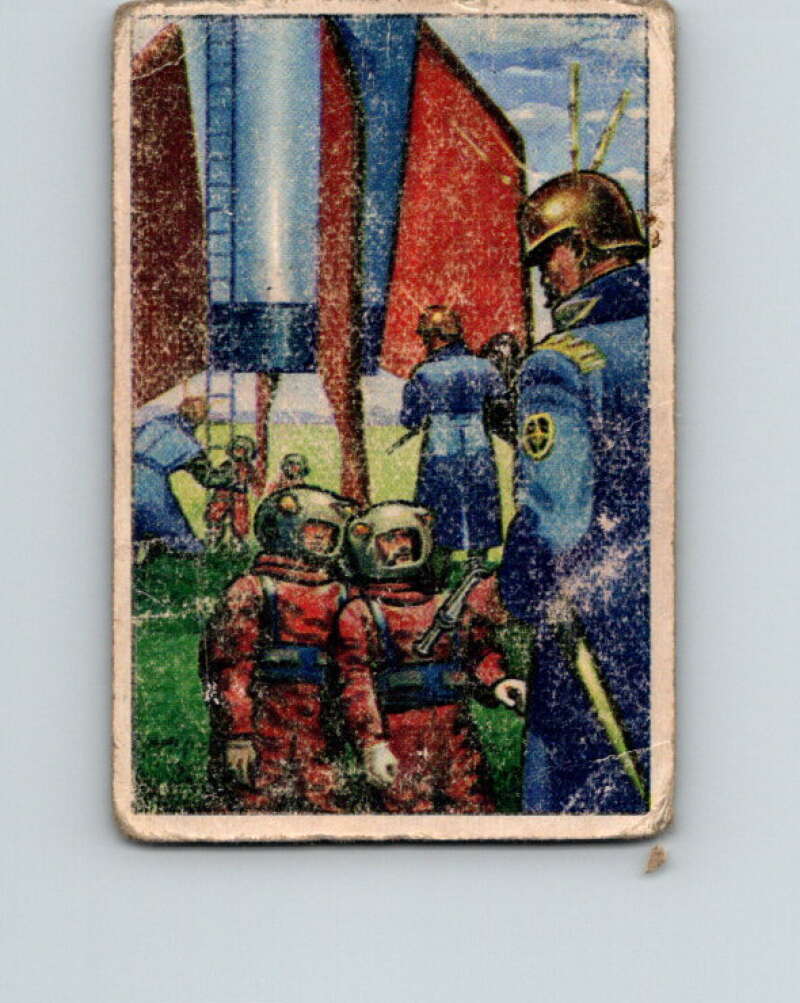 1951 Bowman Jets Rockets Spacemen #27 Detained by Martians V10177