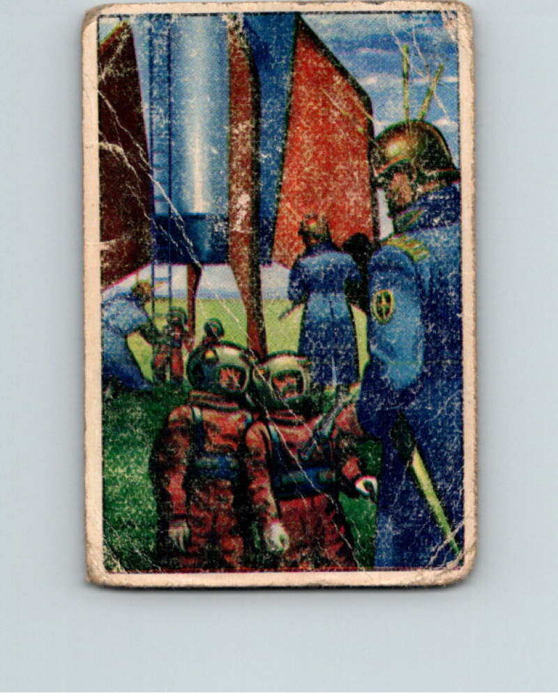 1951 Bowman Jets Rockets Spacemen #27 Detained by Martians V10178