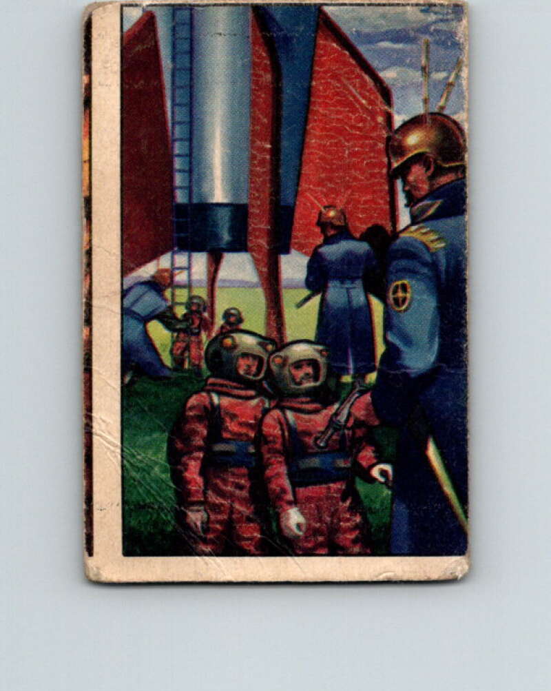 1951 Bowman Jets Rockets Spacemen #27 Detained by Martians V10179