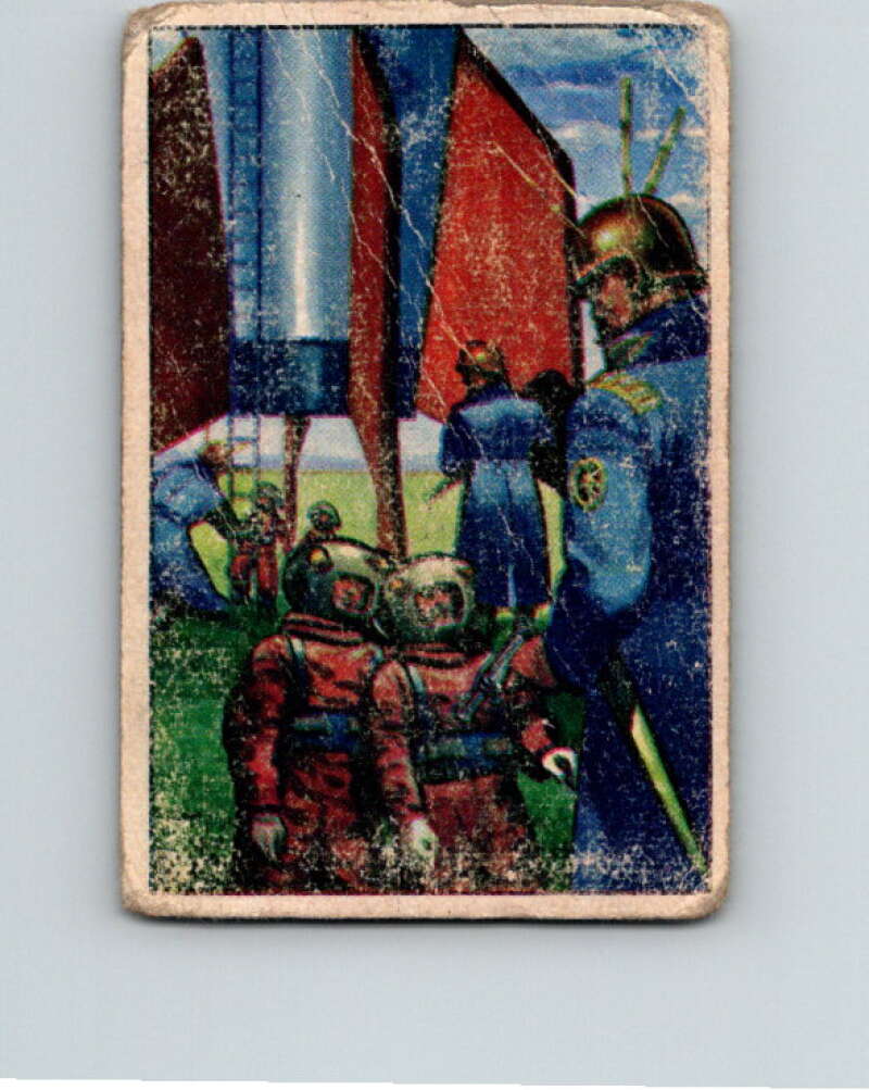 1951 Bowman Jets Rockets Spacemen #27 Detained by Martians V10180