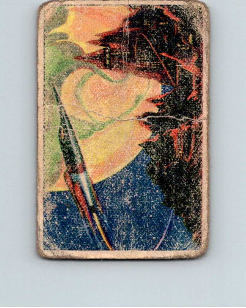 1951 Bowman Jets Rockets Spacemen #29 Phobos-Moon Mars V10182
