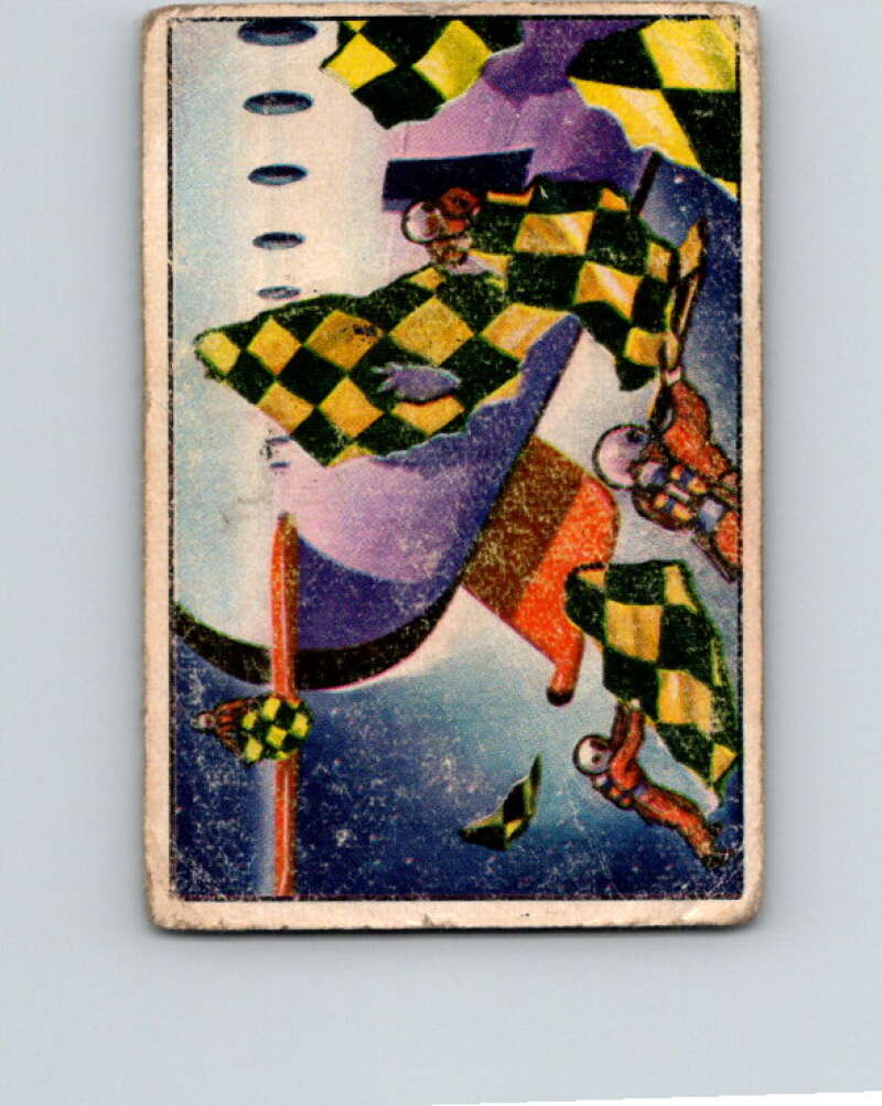 1951 Bowman Jets Rockets Spacemen #40 Examine Wreckage V10190