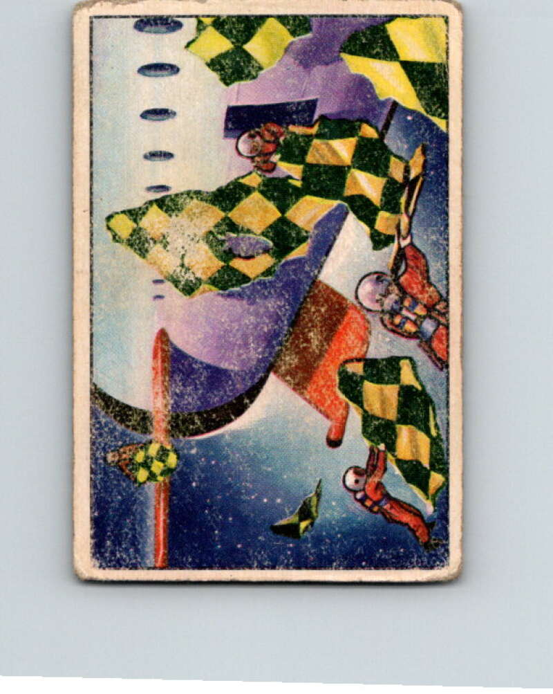 1951 Bowman Jets Rockets Spacemen #40 Examine Wreckage V10191