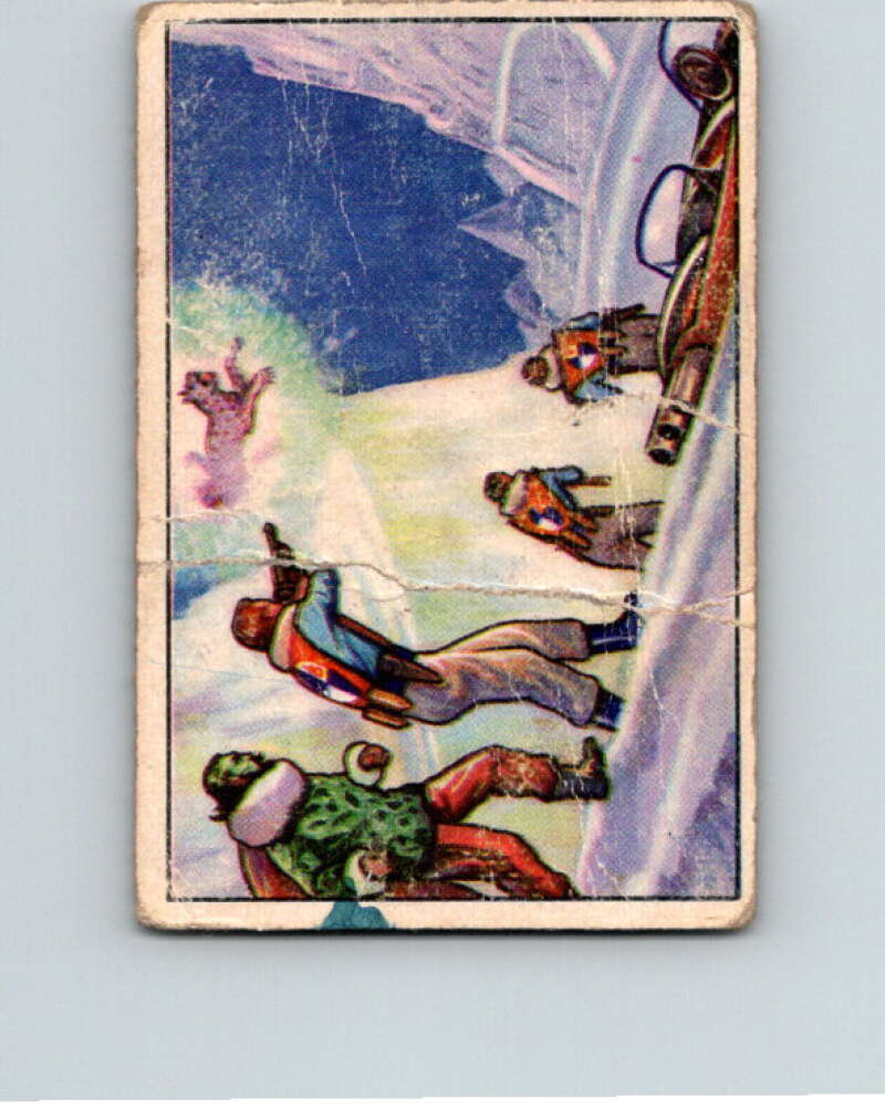 1951 Bowman Jets Rockets Spacemen #58 Polarcats Invade V10203