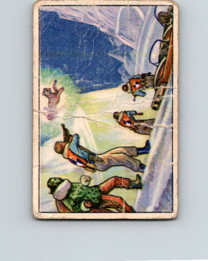 1951 Bowman Jets Rockets Spacemen #58 Polarcats Invade V10206