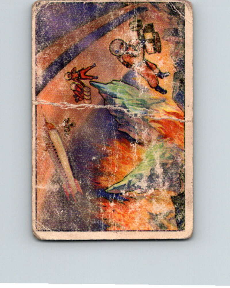 1951 Bowman Jets Rockets Spacemen #62 On Saturn V10208