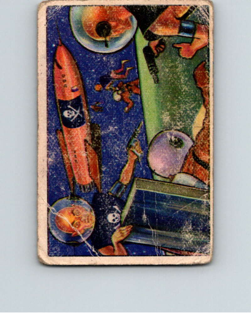 1951 Bowman Jets Rockets Spacemen #67 Captured Space Pirates V10210