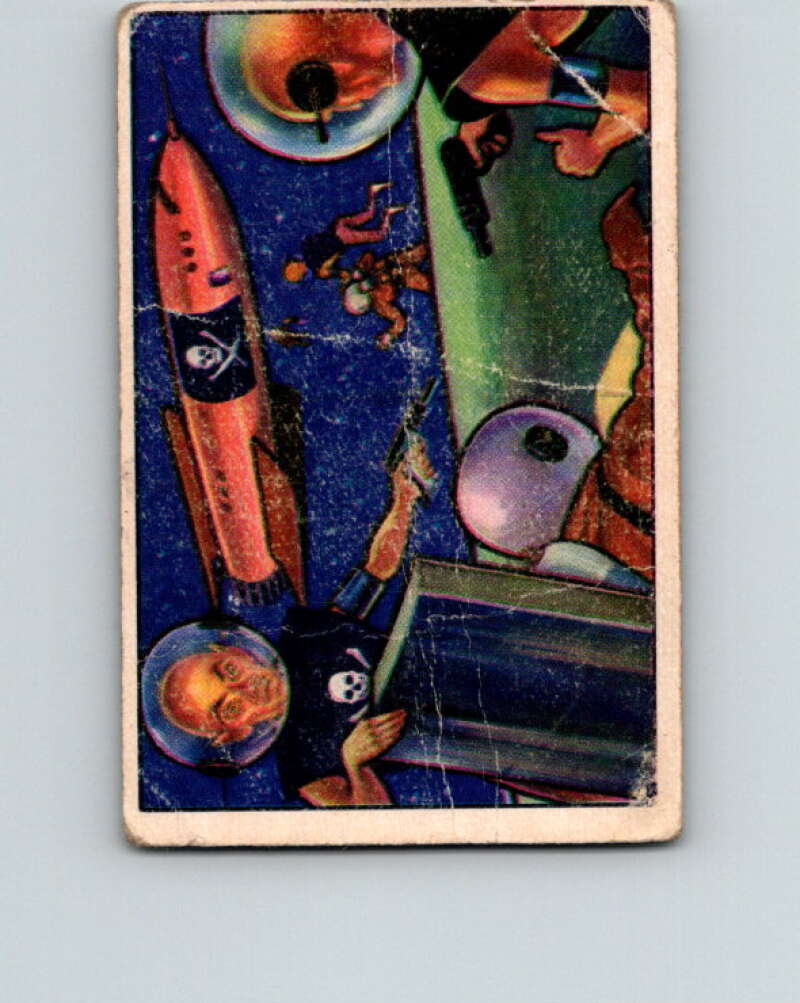 1951 Bowman Jets Rockets Spacemen #67 Captured Space Pirates V10211