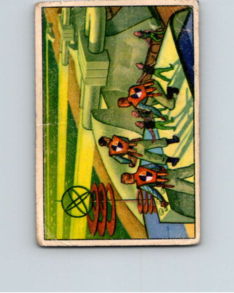 1951 Bowman Jets Rockets Spacemen #69 Saving Asteroid World V10213