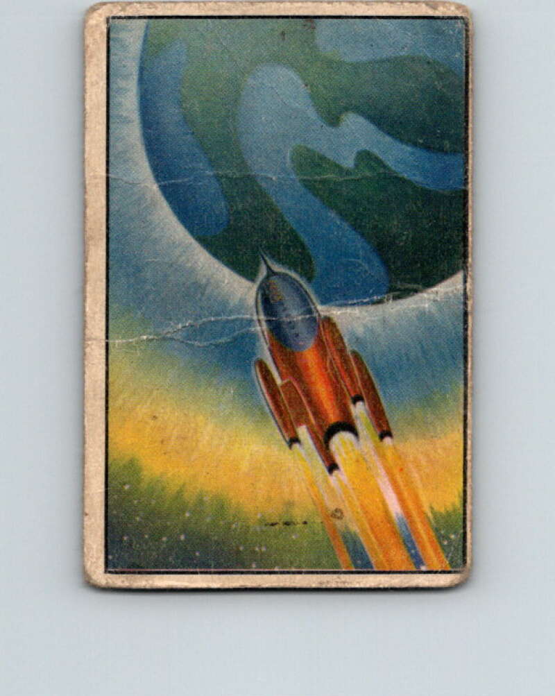 1951 Bowman Jets Rockets Spacemen #80 Trans-Solar World V10221