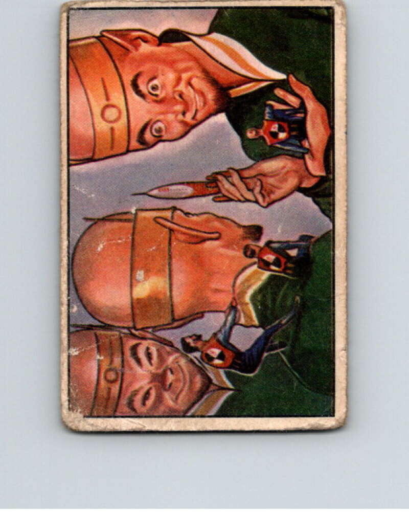 1951 Bowman Jets Rockets Spacemen #84 Brought to King V10223