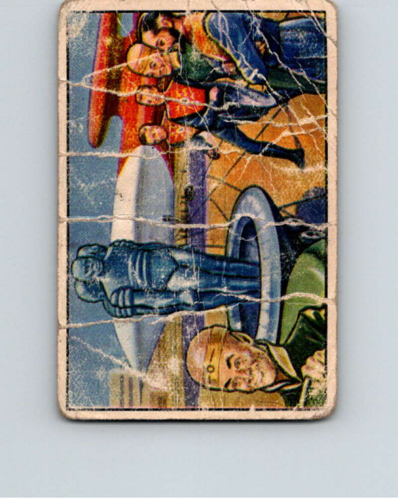 1951 Bowman Jets Rockets Spacemen #98 Ending Reign V10231