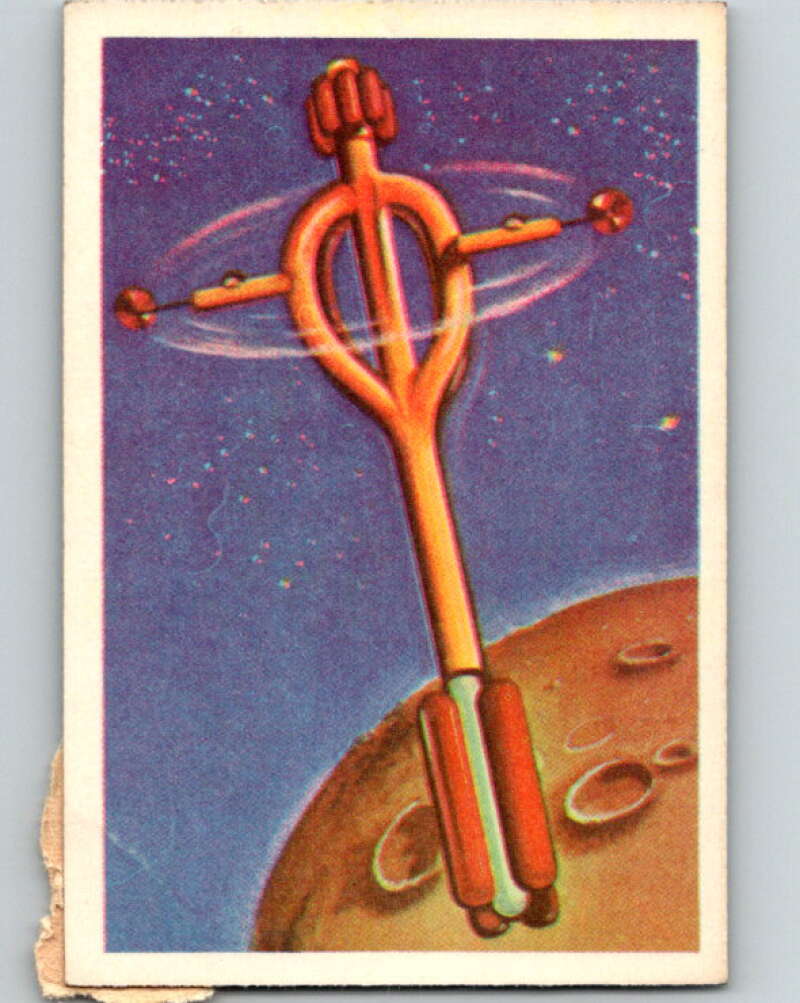 1958 Missiles and Satellites #25 Satellite in Action V10242