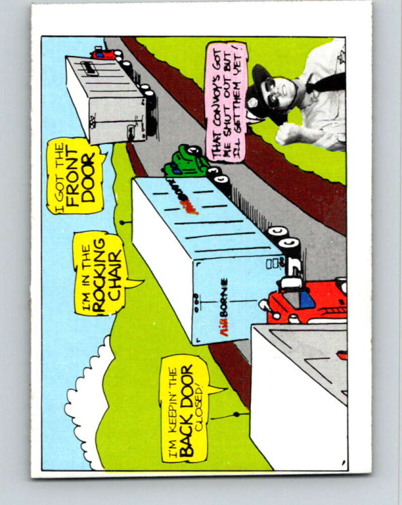 1977 Fleer CB Talk - #3 Backdoor V10279