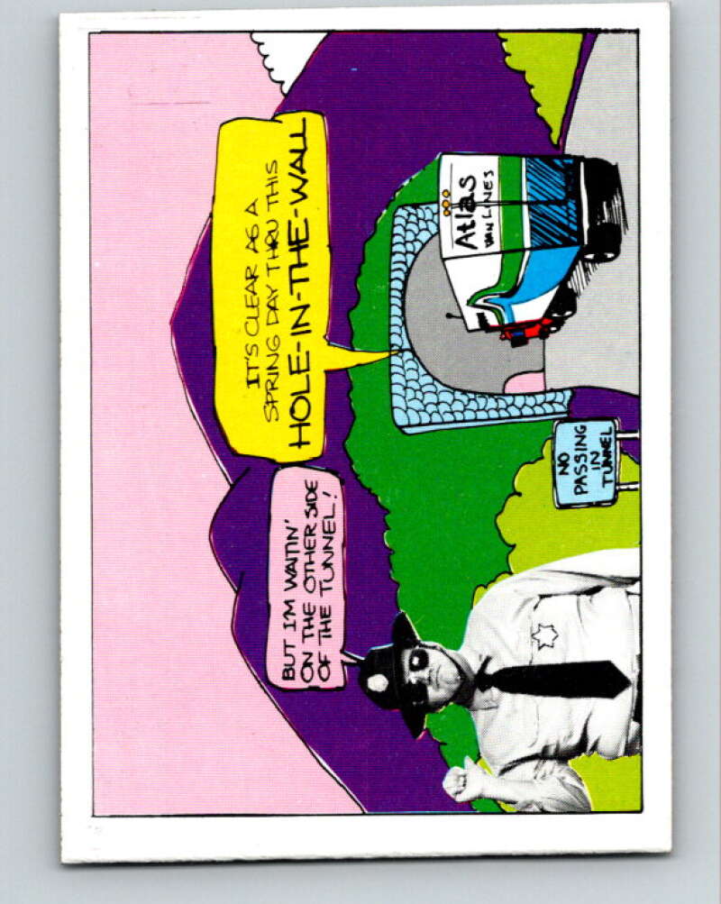 1977 Fleer CB Talk - #25 Grass V10285