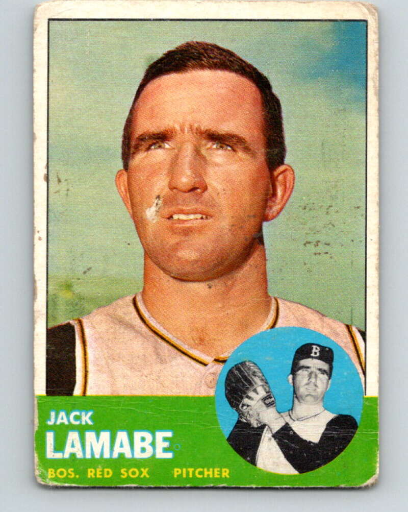 1963 Topps MLB #251 Jack Lamabe Boston Red Sox V10376