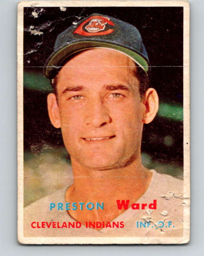 1957 Topps MLB #226 Preston Ward Cleveland Indians V10389