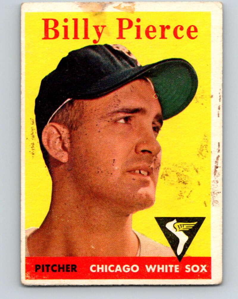 1958 Topps MLB #50 Billy Pierce Chicago White Sox� V10417