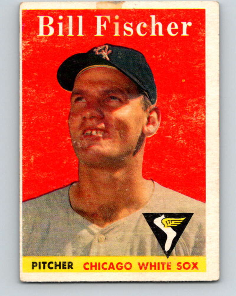 1958 Topps MLB #56 Bill Fischer RC Rookie Chicago White Sox� V10418