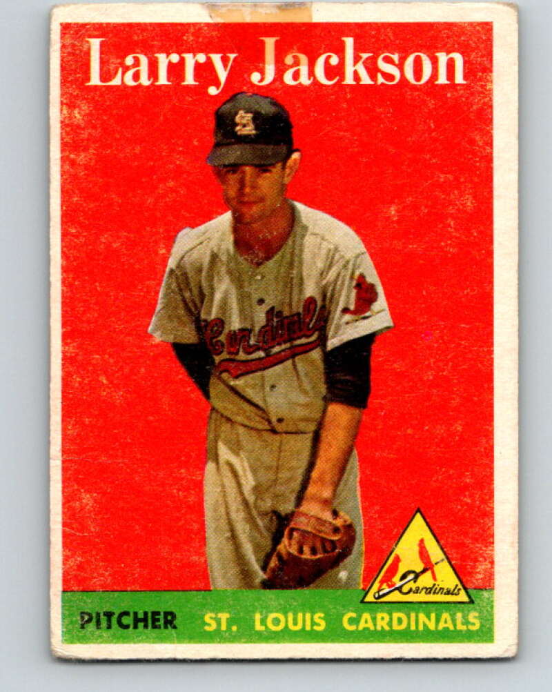 1958 Topps MLB #97 Larry Jackson UER St. Louis Cardinals� V10433