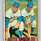 1967 Topps MLB #186 Kranepool/Swoboda Mets Maulers   V10451