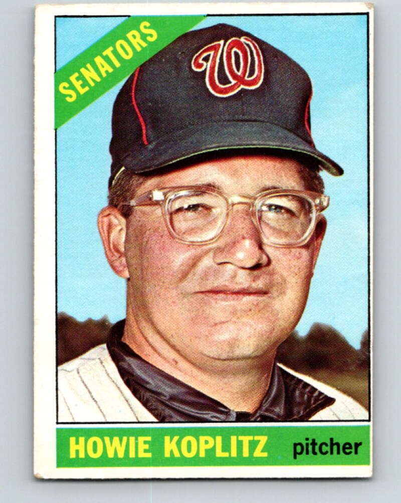 1966 Topps MLB #46 Howie Koplitz Washington Senators� V10482