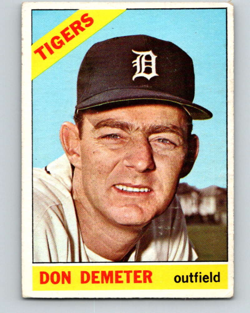 1966 Topps MLB #98 Don Demeter Detroit Tigers� V10483