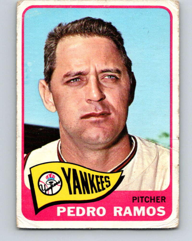 1965 Topps MLB #13 Pedro Ramos New York Yankees� V10487